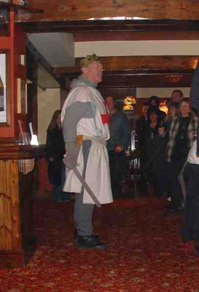 The last performance of the 2003 season at the Saracen's Head