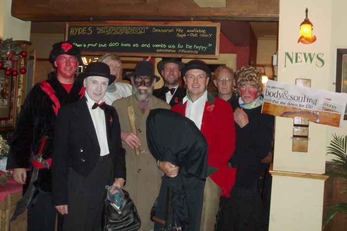 The Gang at the Jolly Thresher