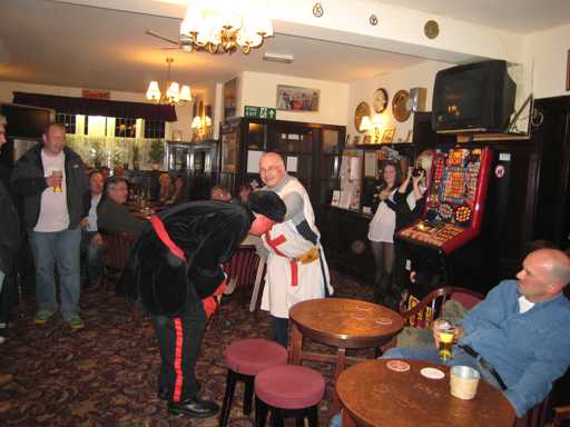 The King George & The Turkish Champion at the Railway in Hale