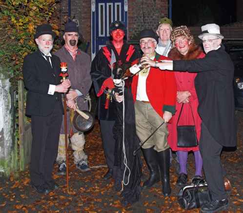 The Gang ready to go out for the first time in 2010